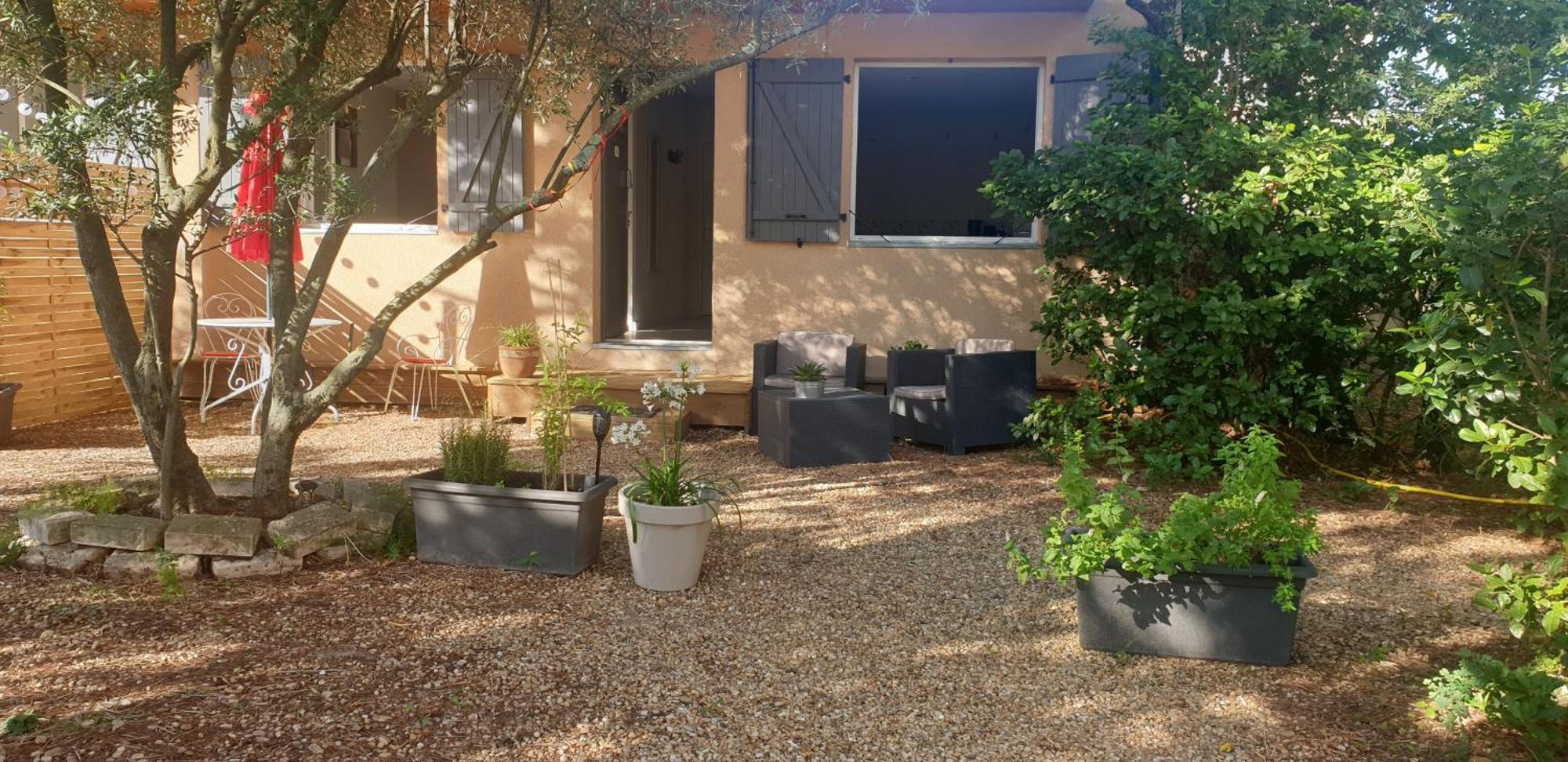 La Vigne Et L'Olivier Apartment วิลเนิฟ-เลส์-อาวิญง ภายนอก รูปภาพ